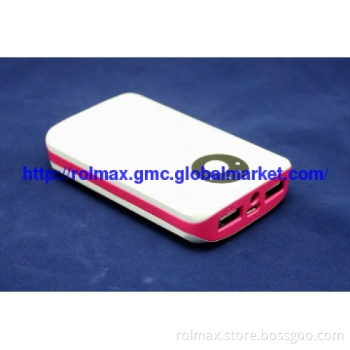large capacity power bank for Cell phones LED light